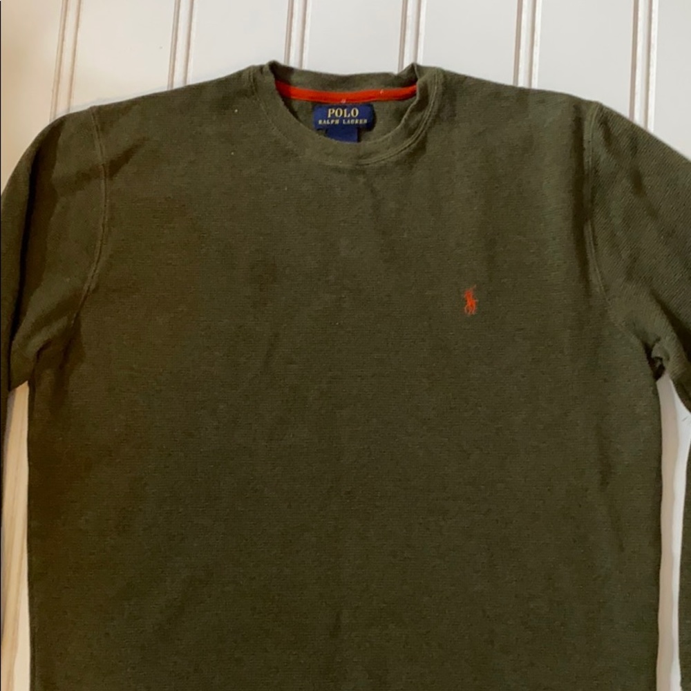 Polo by Ralph Lauren Green Long Sleeve LG